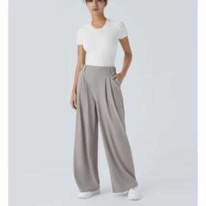 NWT Halara Flex work pants in mink ash gray